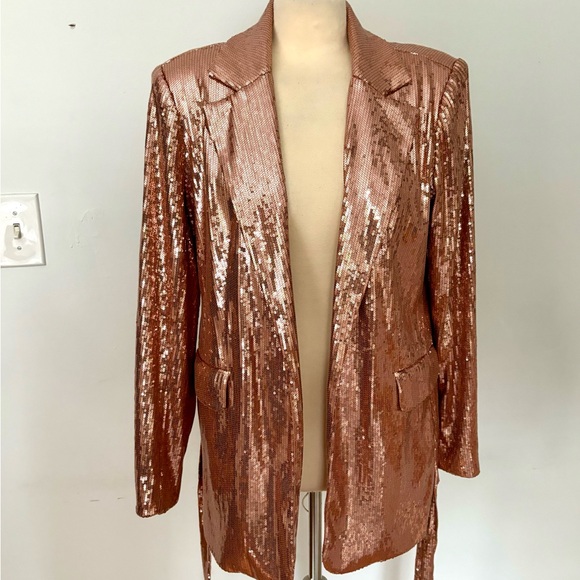 NWT Culpos + INC  sequin blazer - Picture 6 of 10